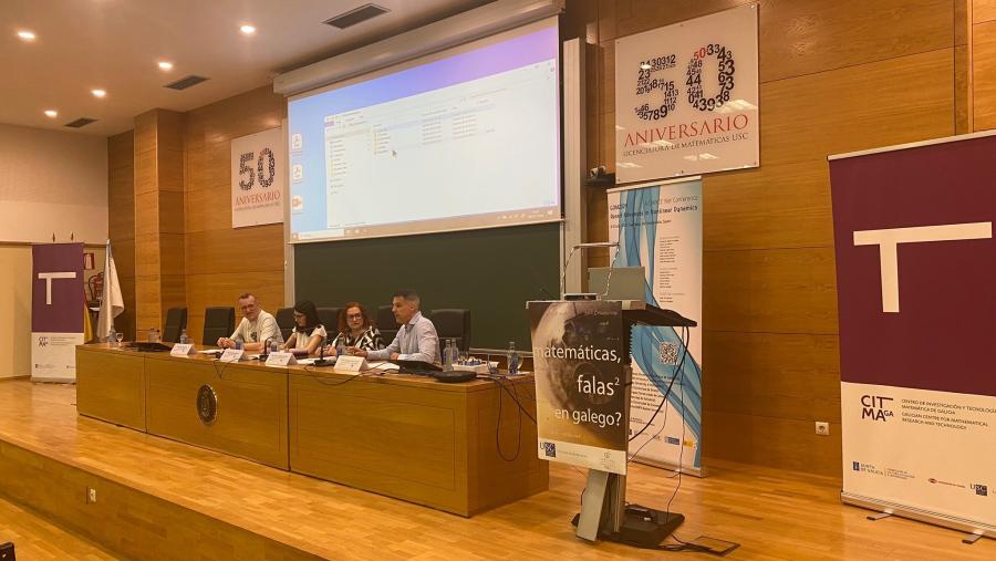 O congreso inaugurouse este luns na Facultade de Matemáticas