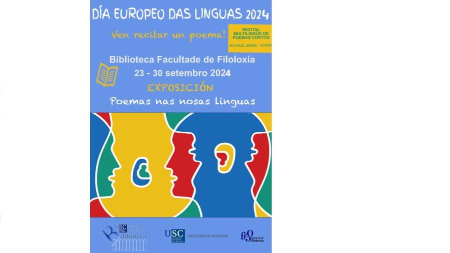 O Día Europeo das Linguas celébrase o día 26 de setembro