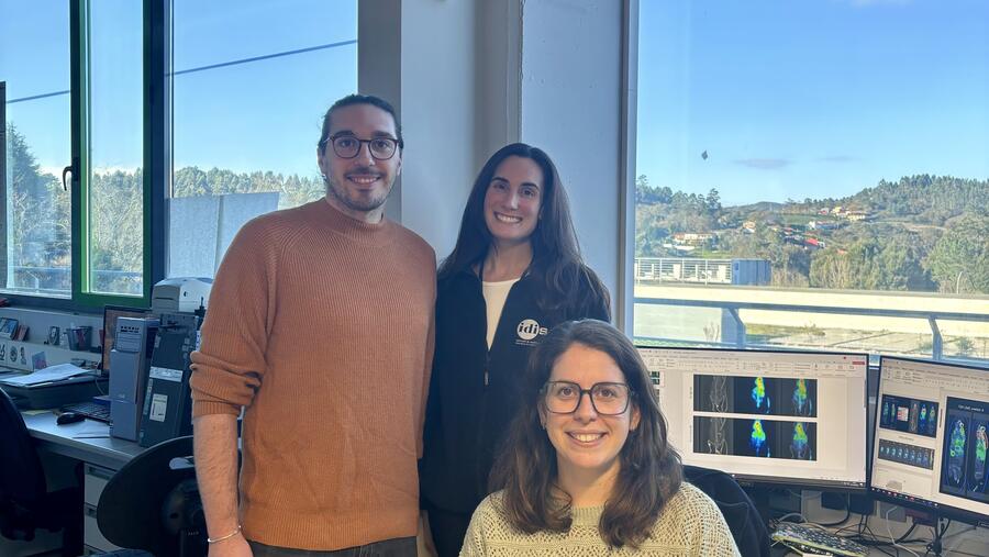 Xurxo Garcia, Lara Garcia e Jessica Codesido. Foto: CiMUS