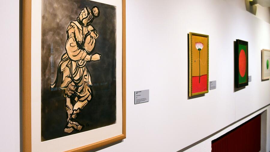 A mostra pode visitarse ata o 28 de febreiro. Foto: Santi Alvite