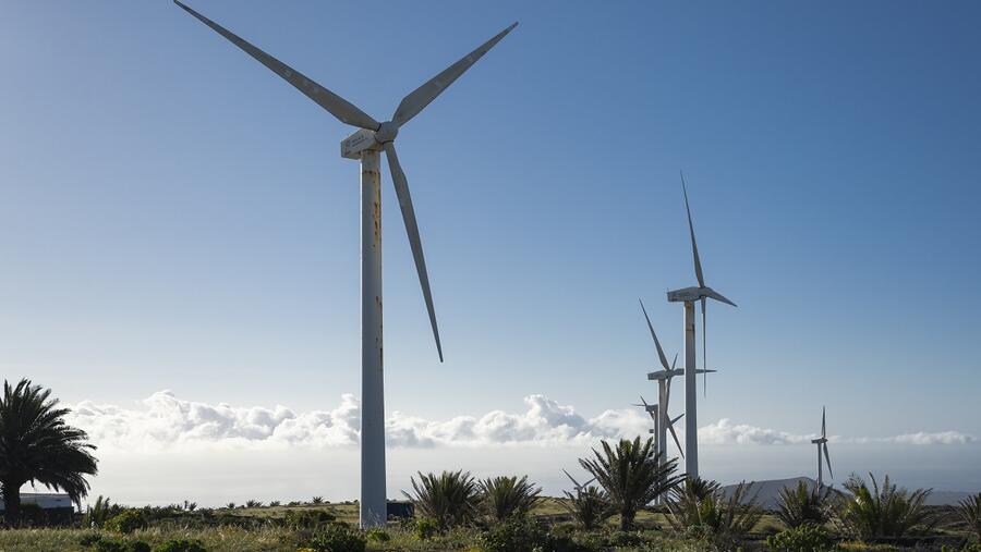 Parque eólico en Lanzarote