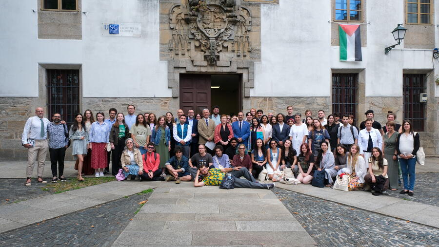 Foto de familia do acto de clausura. FOTO: RAG