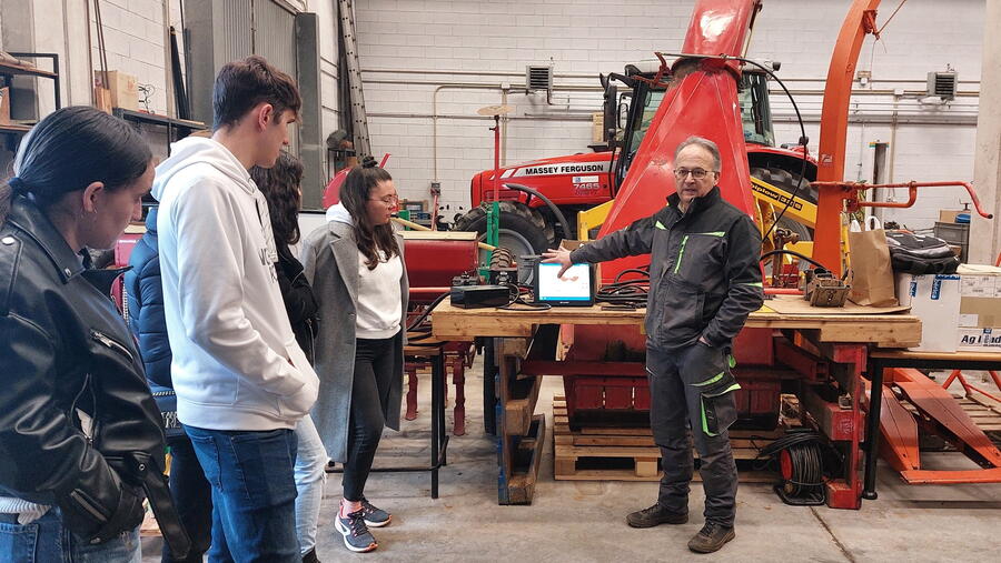 Javier Bueno é investigador e docente da área de Enxeñaría Agroforestal no Campus Terra
