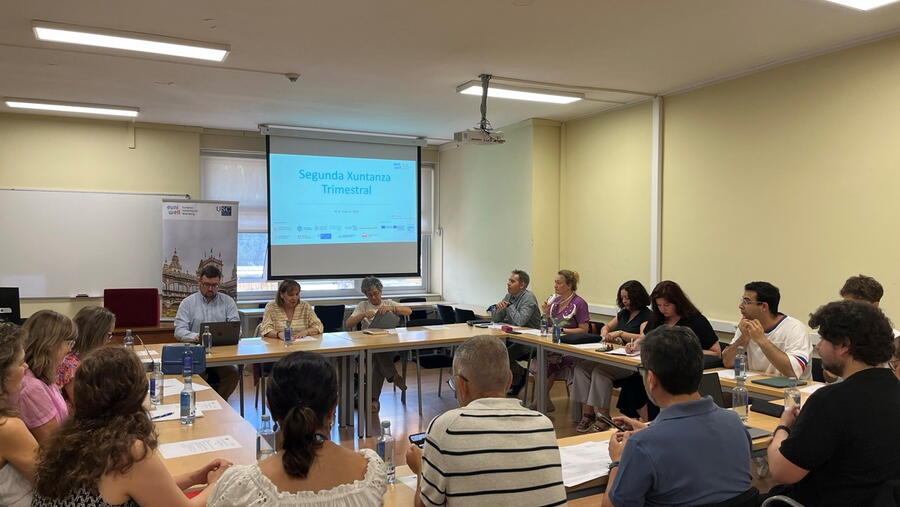 No encontro participaron as persoas que representan á USC nos distintos paquetes e grupos de traballo e no Consello do Estudantado de EUniWell