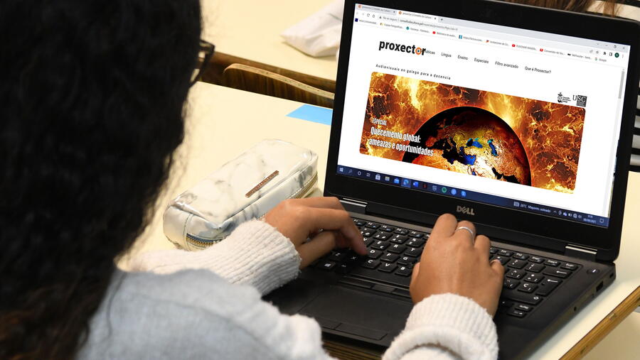 Os vídeos están clasificados segundo a súa temática, o idioma no que foron gravados ou subtitulados, e o nivel de ensino no que se considera que poden ser empregados. FOTO: Santi Alvite