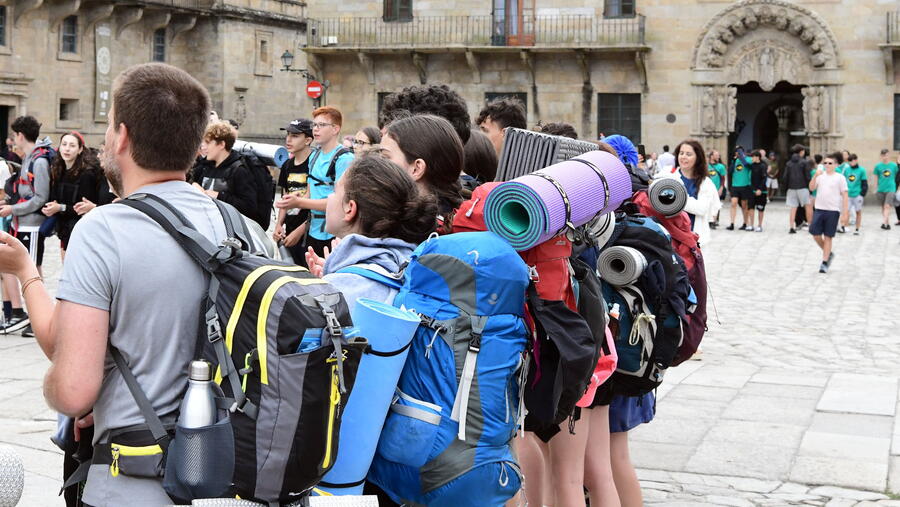 En total, a esta convocatoria presentáronse 16 investigacións que abordaban a Ruta Xacobea dende múltiples enfoques. FOTO: Santi Alvite