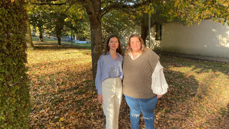 Laura Prieto e Lorena Salgado