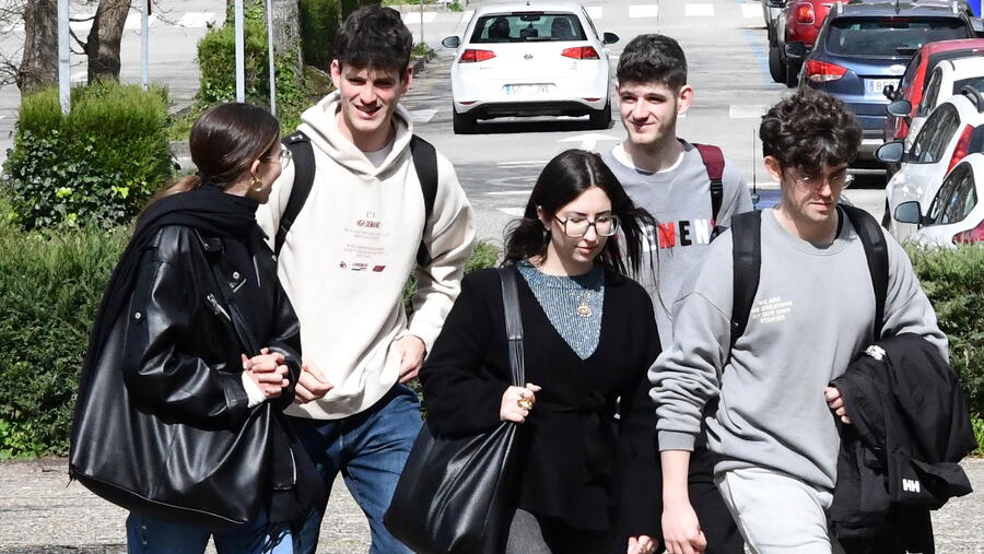 A actividade pon o foco nos coidados e a construción de masculinidades igualitarias entre a mocidade. Foto: Santi Alvite