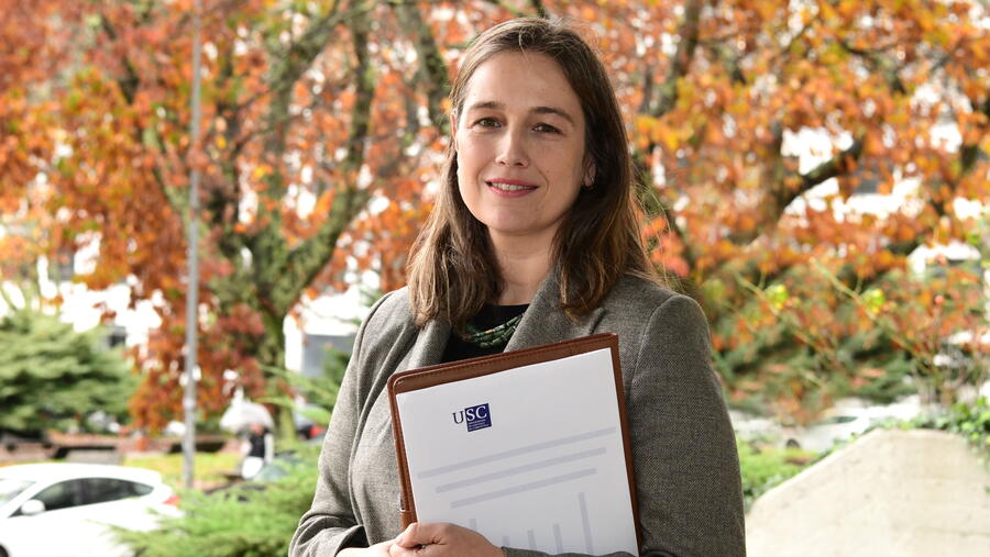 Diana Santiago, nova secretaria xeral. Foto: Santi Alvite