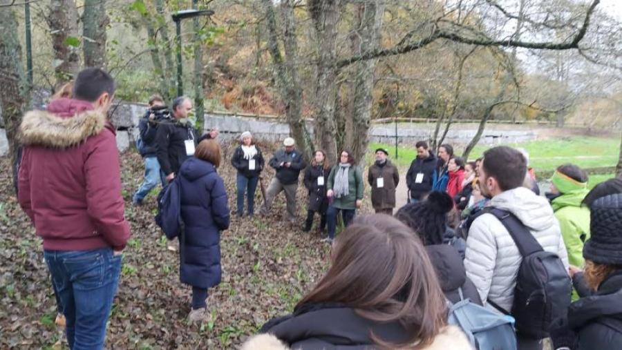 Participantes no primeiro Camiño con ciencia de BioReDes